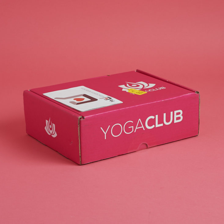 Yoga Club's November 2017 order