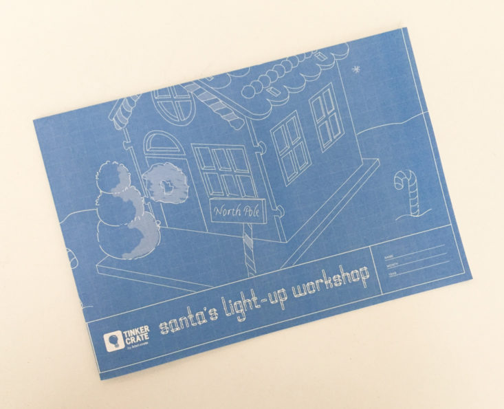 tinker crate santas light up workshop holiday 2017 booklet