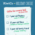 KiwiCo Flash Sale – 40% Off Your First Box + Order by the 14th for 12/24 Delivery!