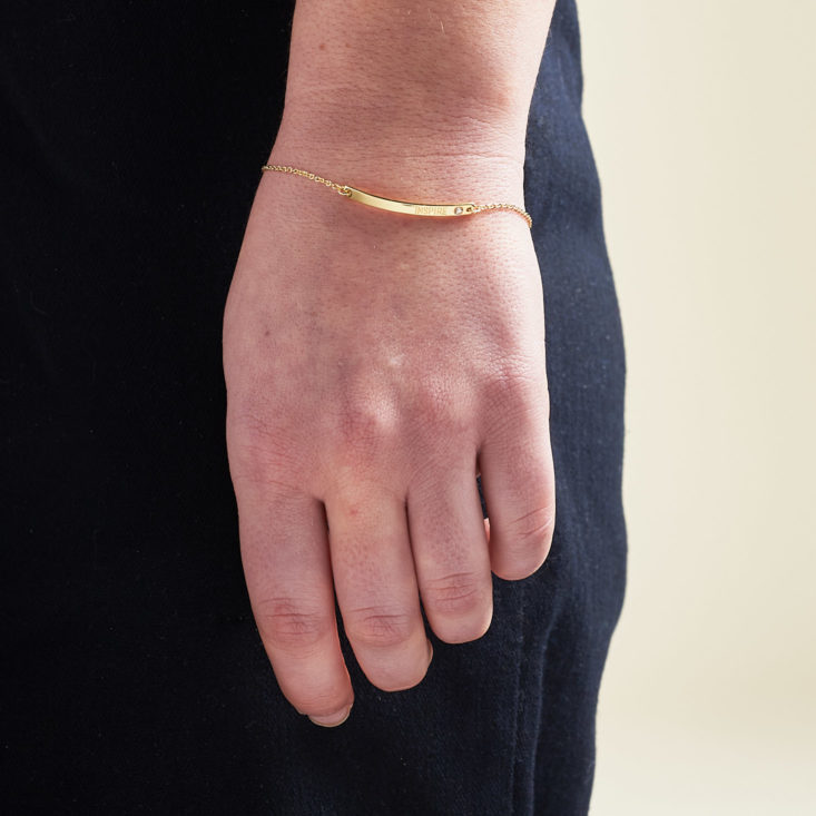 bracelet on model