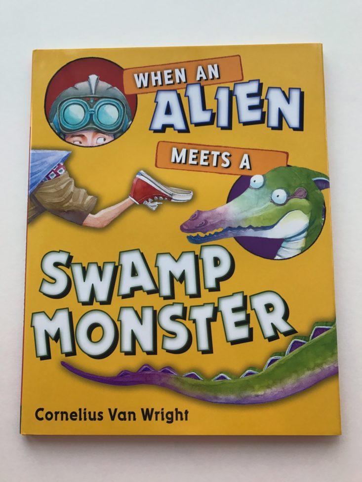 When an Alien Meets a Swamp Monster by Cornelius Van Wright book cover