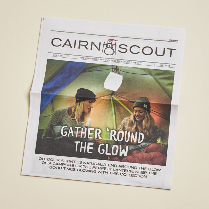 Cairn Scout newsletter cover