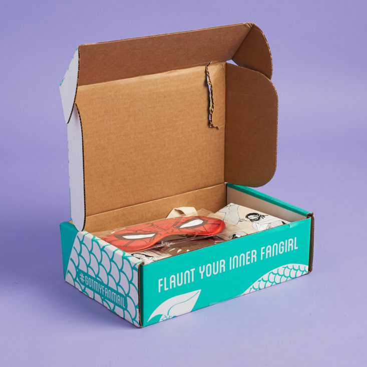 unboxing fanmail december 2017 box