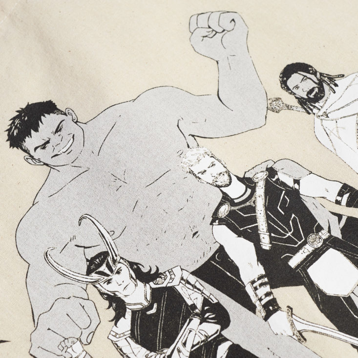 marvel tote bag image
