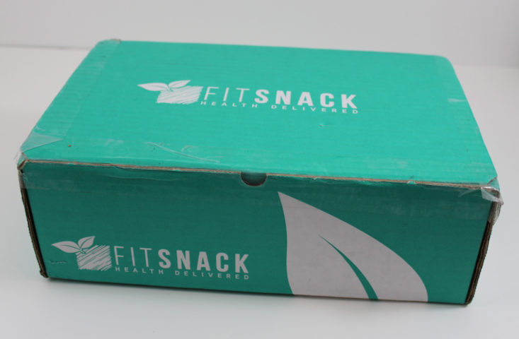 Fit Snack Box December 2017 Box closed