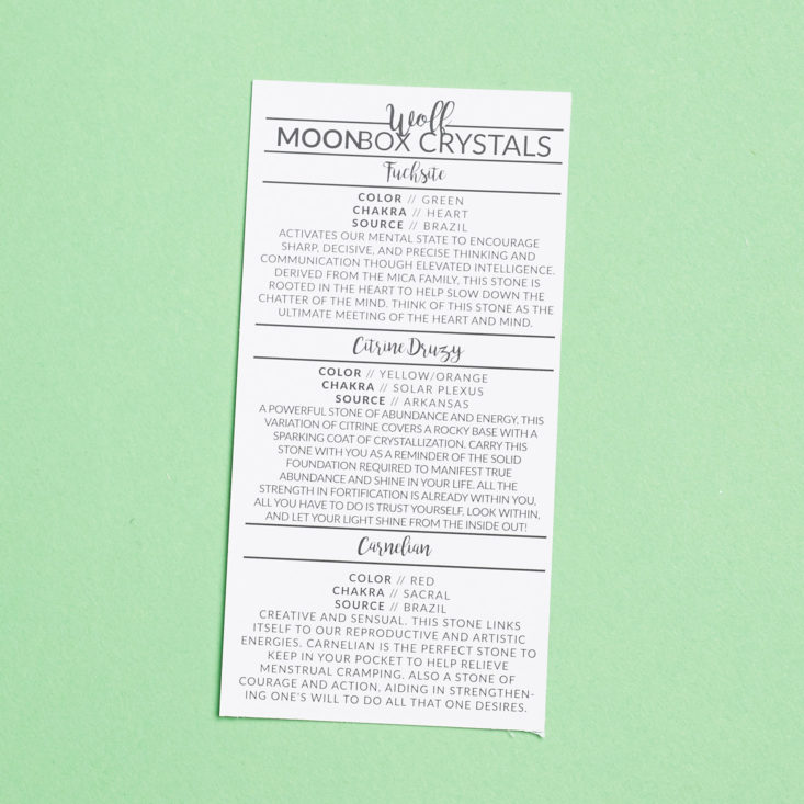 stone information 