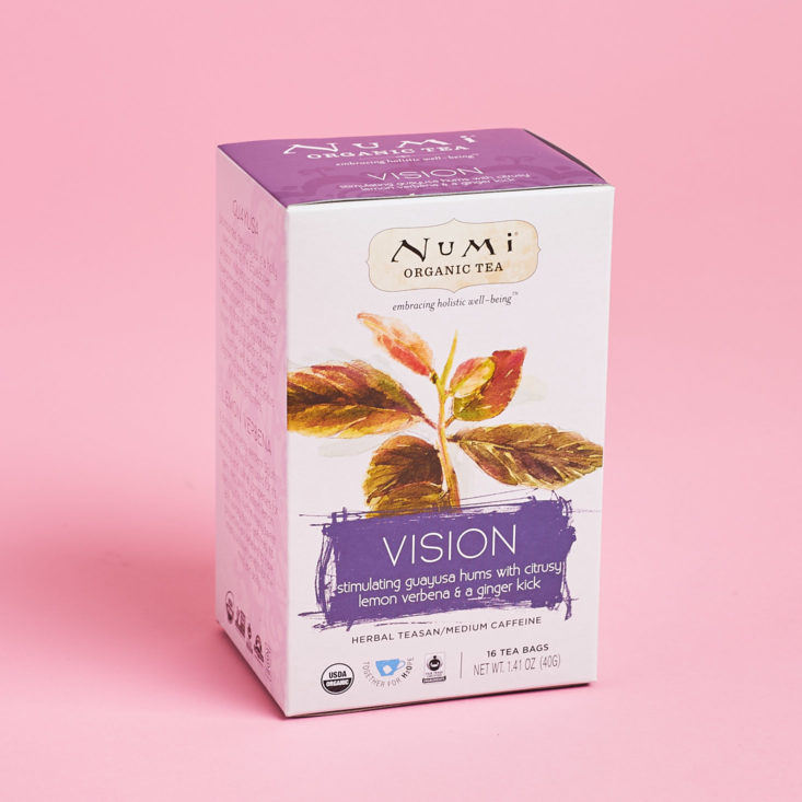 numi vision tea