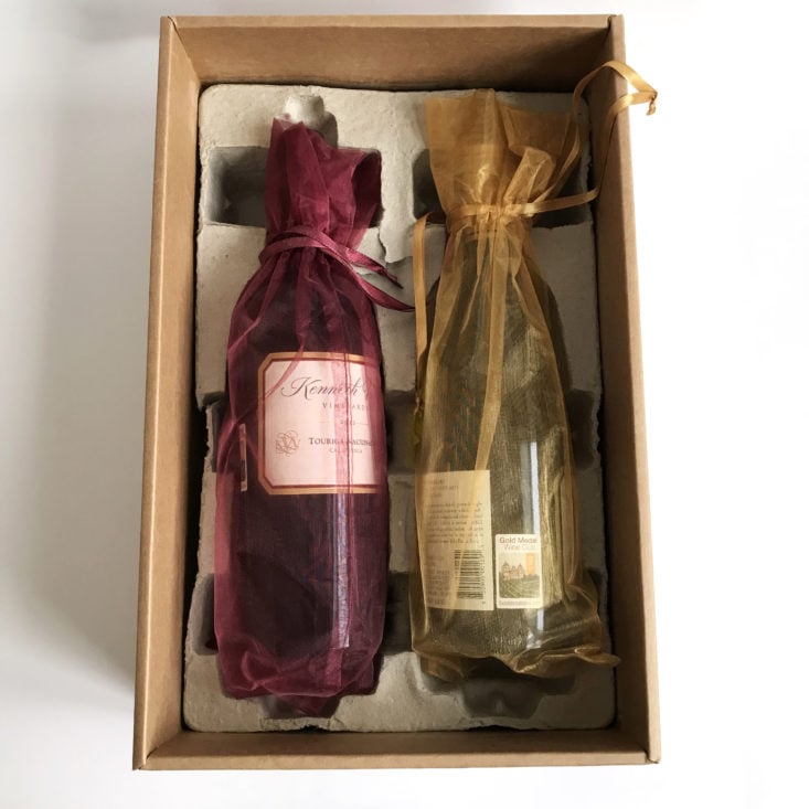 Gold Medal Wine Club Box December 2017 - Box Inside