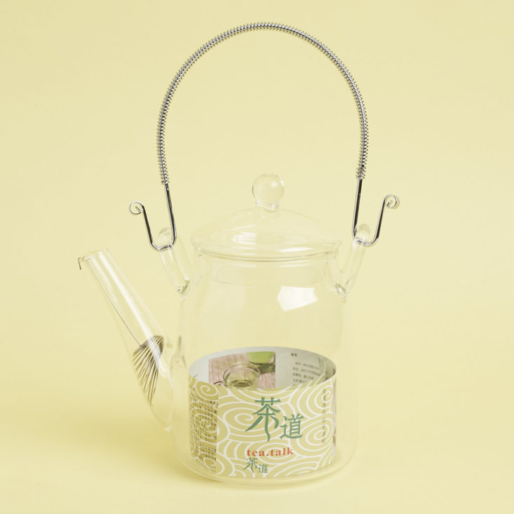 Clear Glass teapot