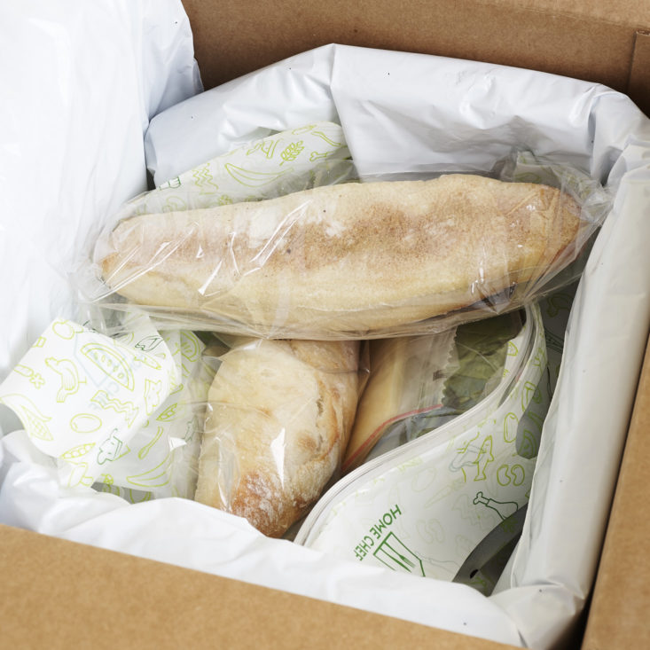 home chef unboxing