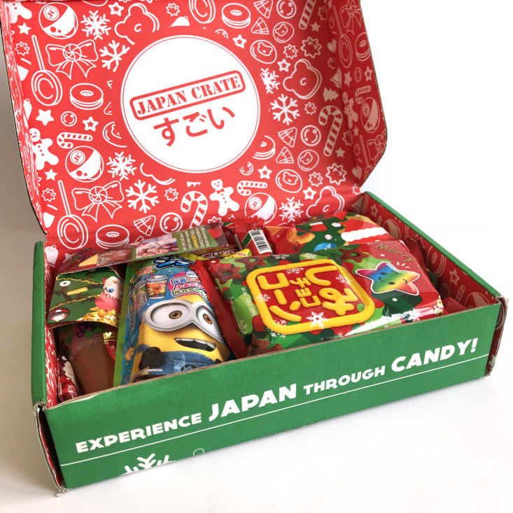 Japan Crate Premium Box - December 2017 - Box Open