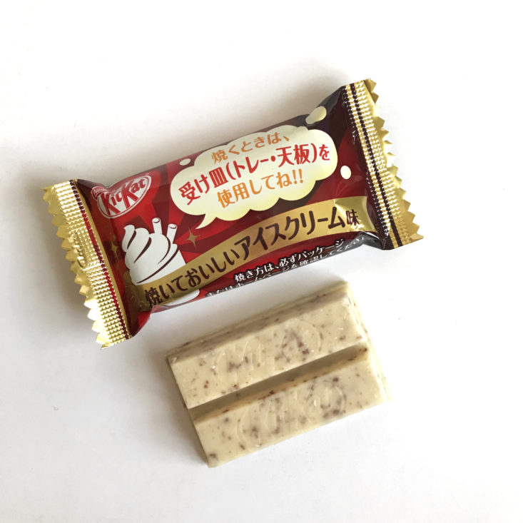 Japan Crate Premium Box - December 2017 - Tasty Ice Cream Mini Bake Kit Kat