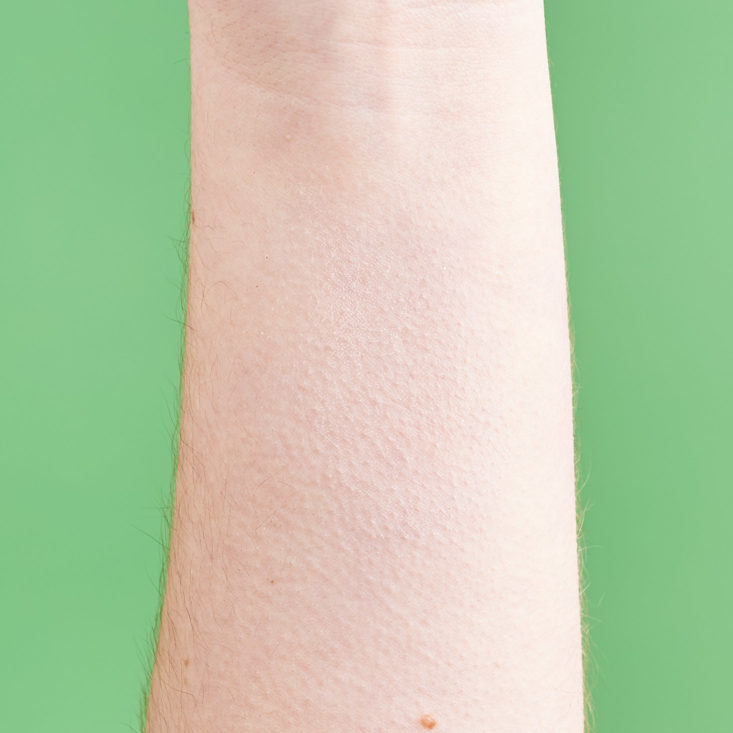 highlight on arm
