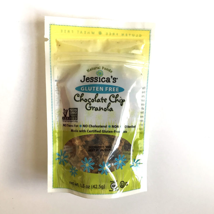 Love with Food Gluten Free Box January 2018 - Jessica's Chocolate Chip Granola