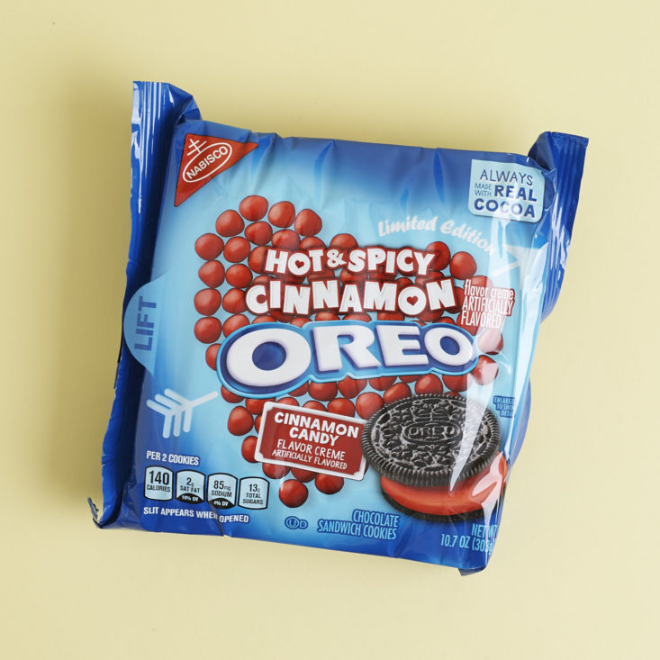 Hot & Spicy Cinnamon OREOs in package