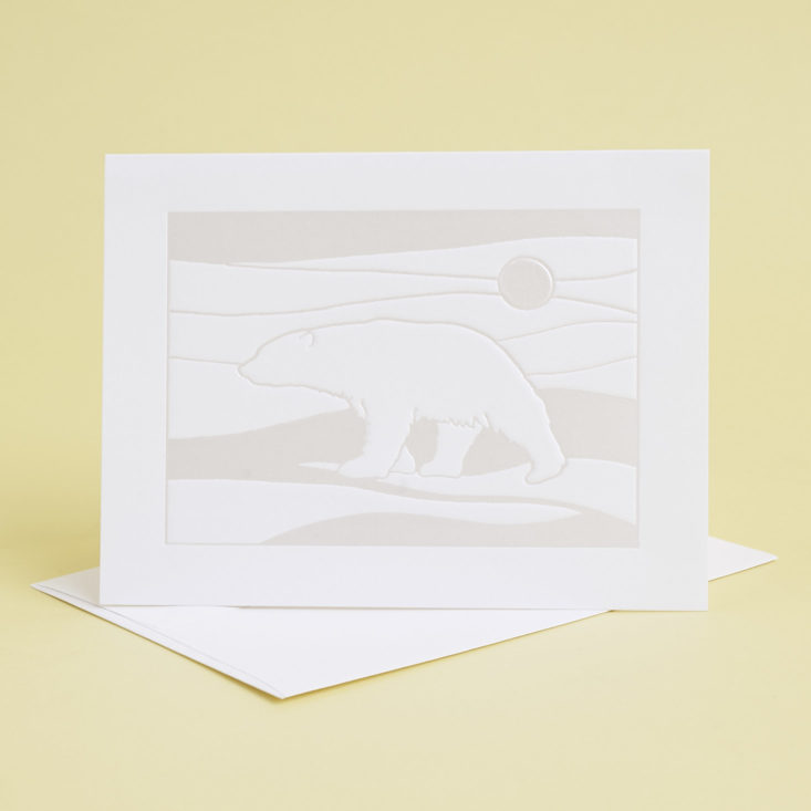 Polar Bear card