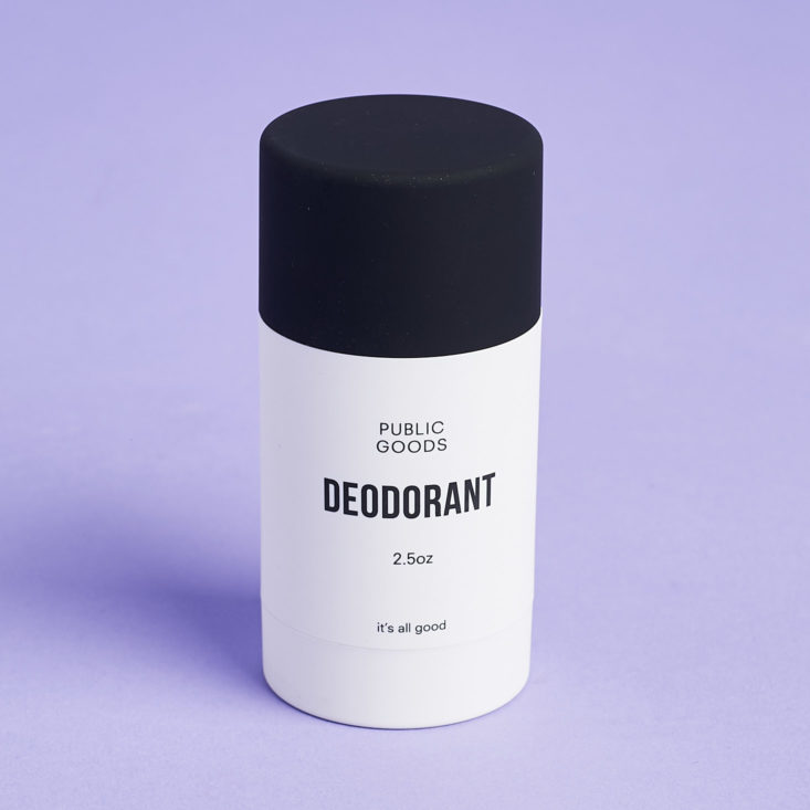 Public Goods Deodorant