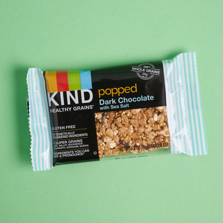 kind popped bar in package