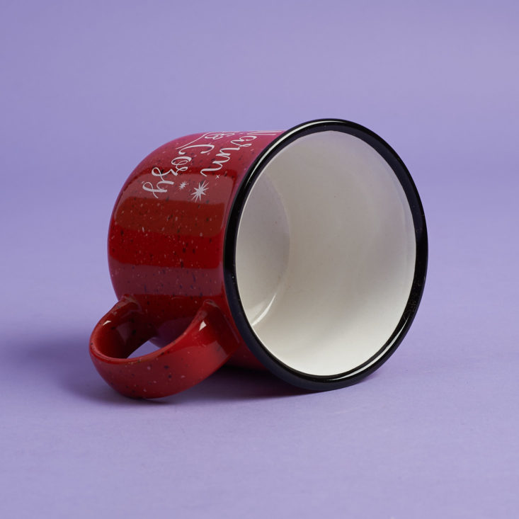 mug on its side