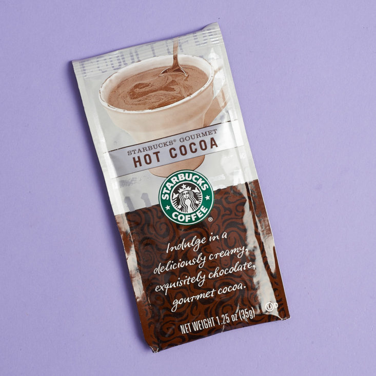 starbucks cocoa mix packet