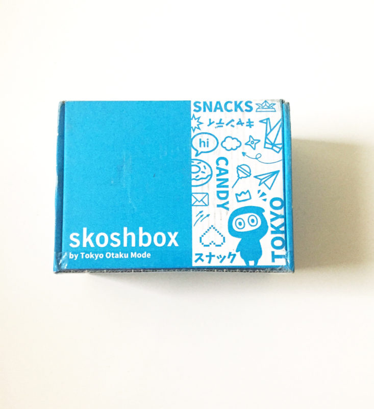 Skoshbox January 2018 box closed