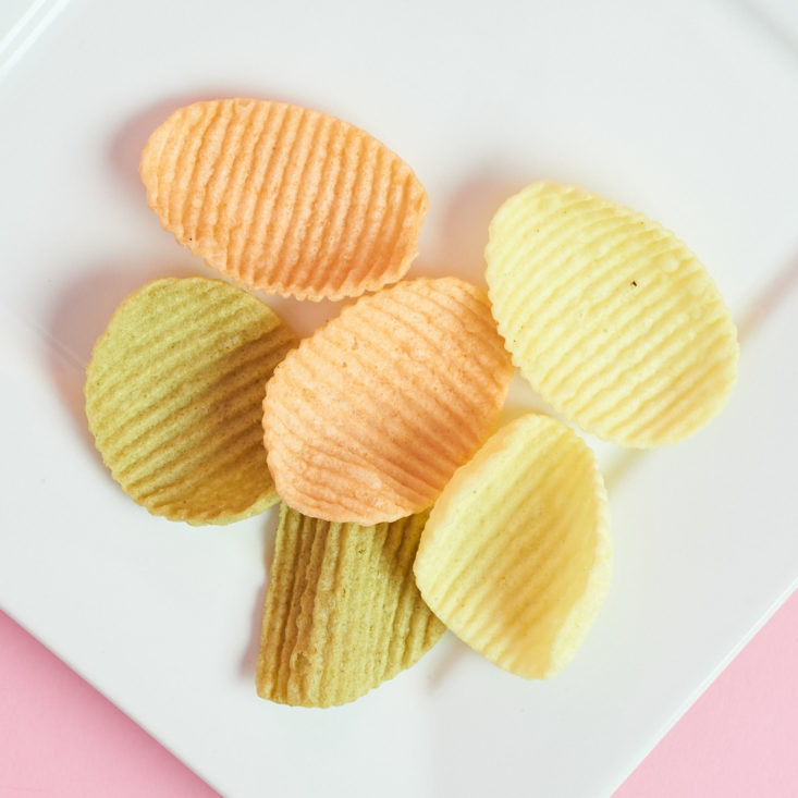 The Daily Crave Veggie Chips on plate