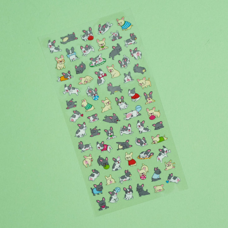 tiny gray dogs stickers