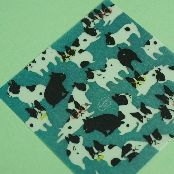papillon sheet up close