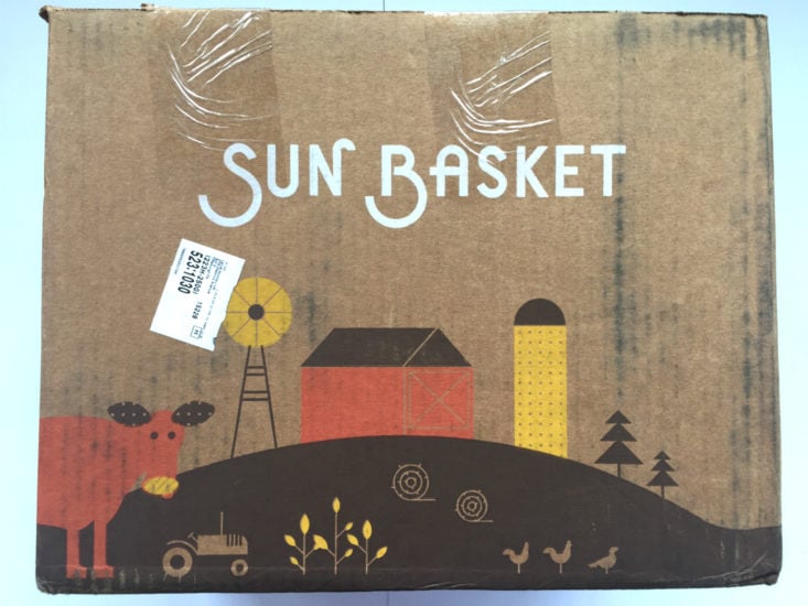 Sun Basket box closed