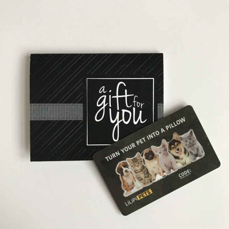 Sweets GiftBox December 2017 - LiLiPi Brand Gift Card 1