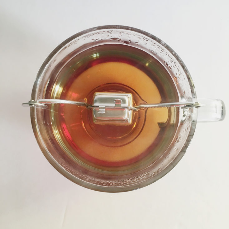 brewed chai tea from Teabox