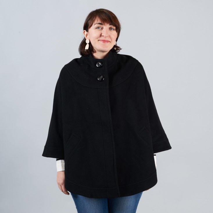 dark navy cape