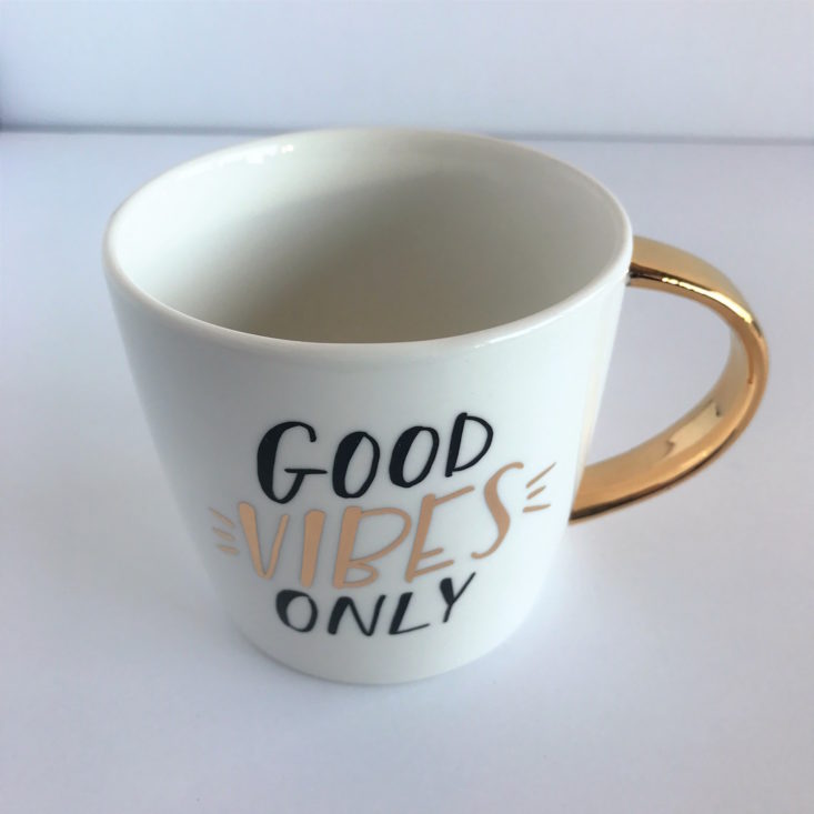 “Good Vibes Only” Ceramic Mug