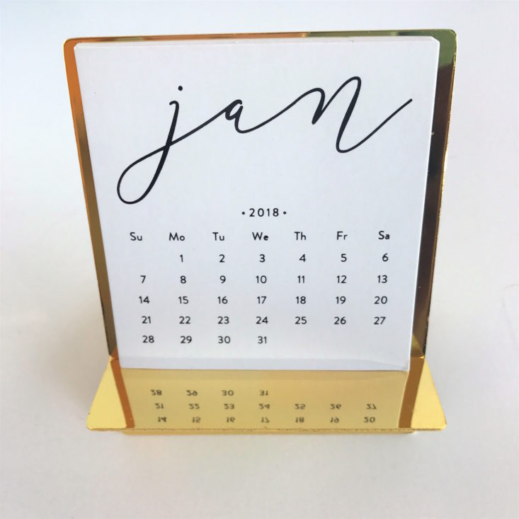 2018 Mini Desk Calendar