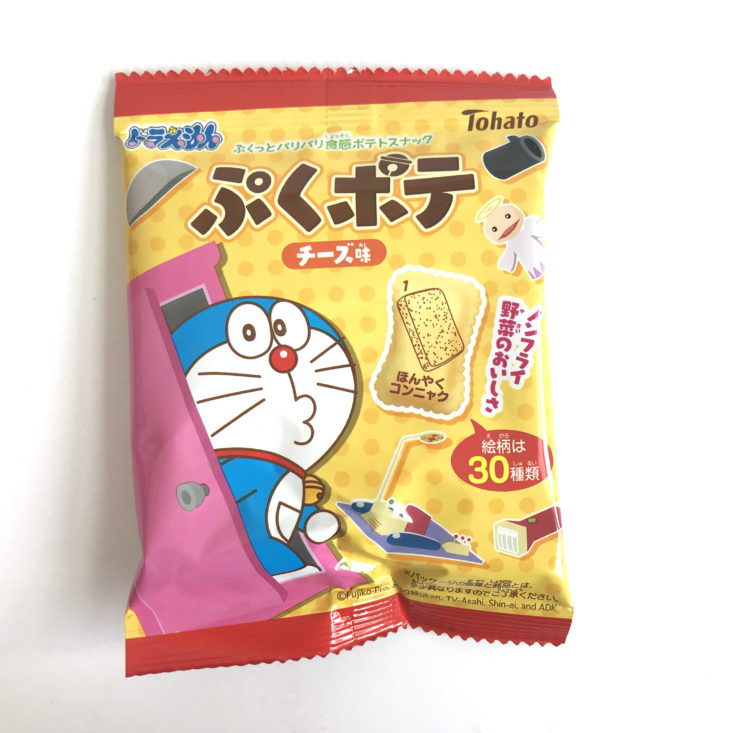 UmaiBox December 2017 - Doraemon PukuPote Cheese