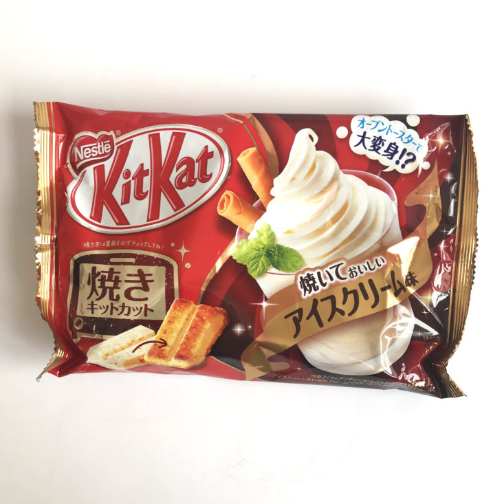 UmaiBox December 2017 - Kit Kat To Bake Ice Cream Flavor