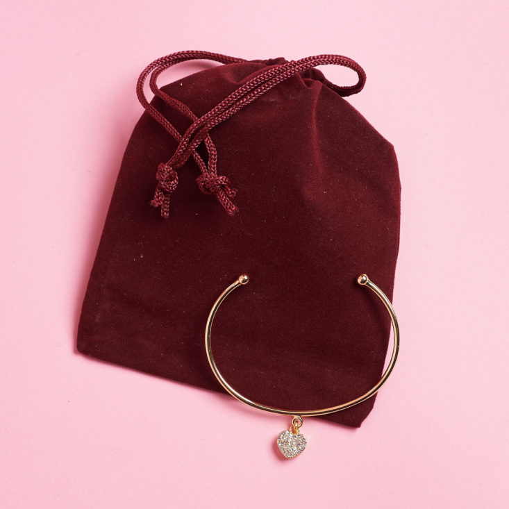 heart charm bracelet