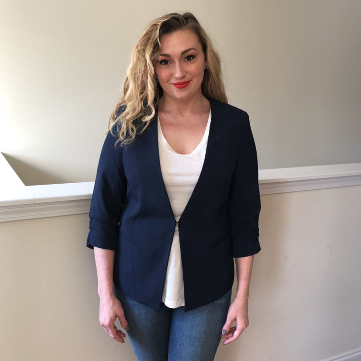 Wantable Style Edit January 2018 - Blazer Buttoned