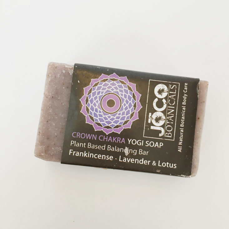 Natural Soap from Yogi Surprise January 2018 