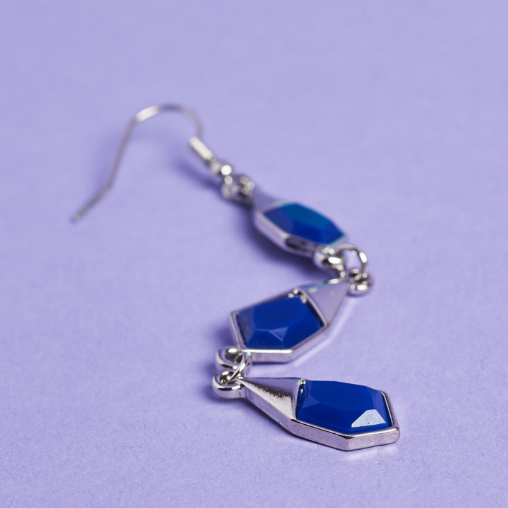 blue earring