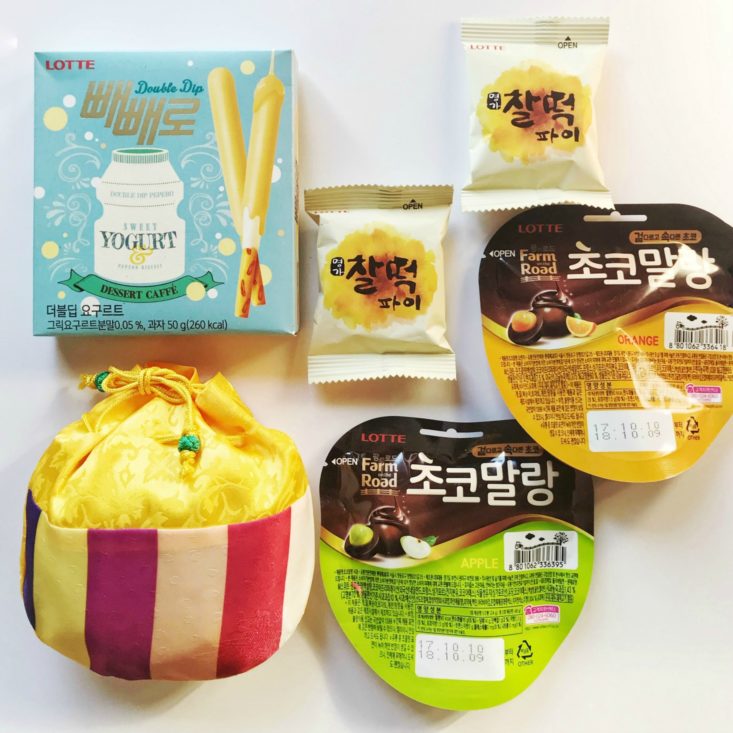 Korean Snacks Box January 2018 review