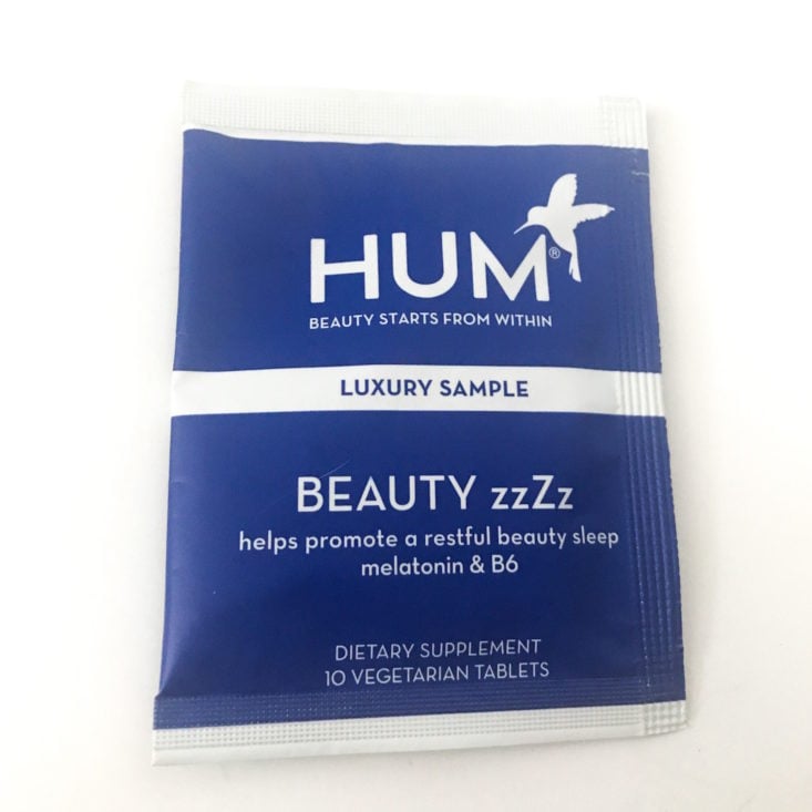 HUM Nutrition Beauty zzZz™ Supplements, 10 Capsules