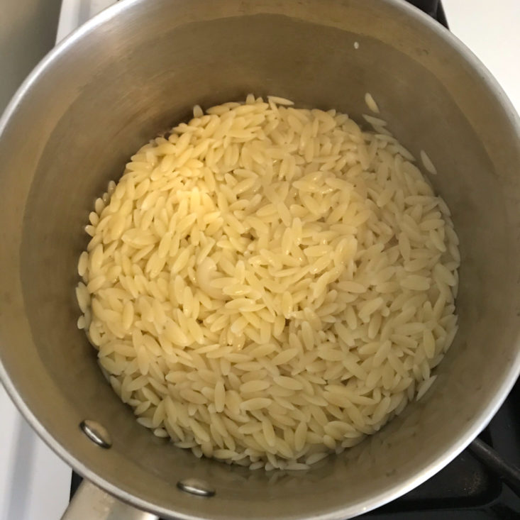 cooked orzo