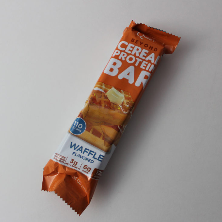 Quest Beyond Cereal Protein Bar in Waffle 