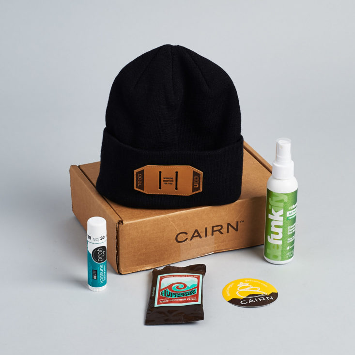 Cairn January 2018 - Box Contents