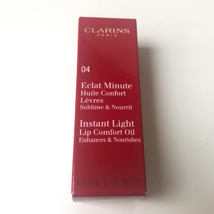 Instant Light Lip Comfort Oil in Candy box closed