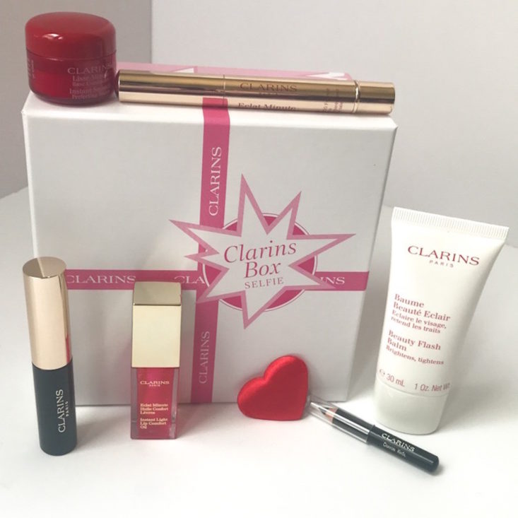 Clarins Selfie Box February 2018 review