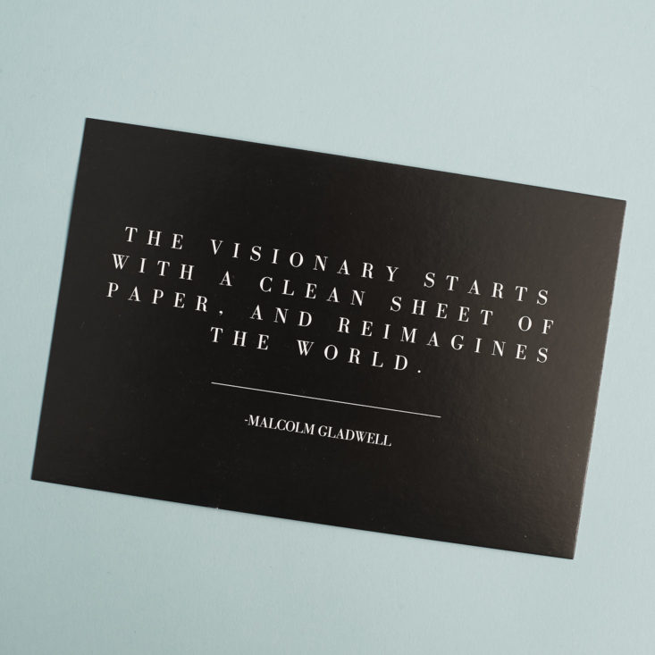 Malcolm Gladwell quote card