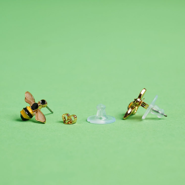 bee stud earrings