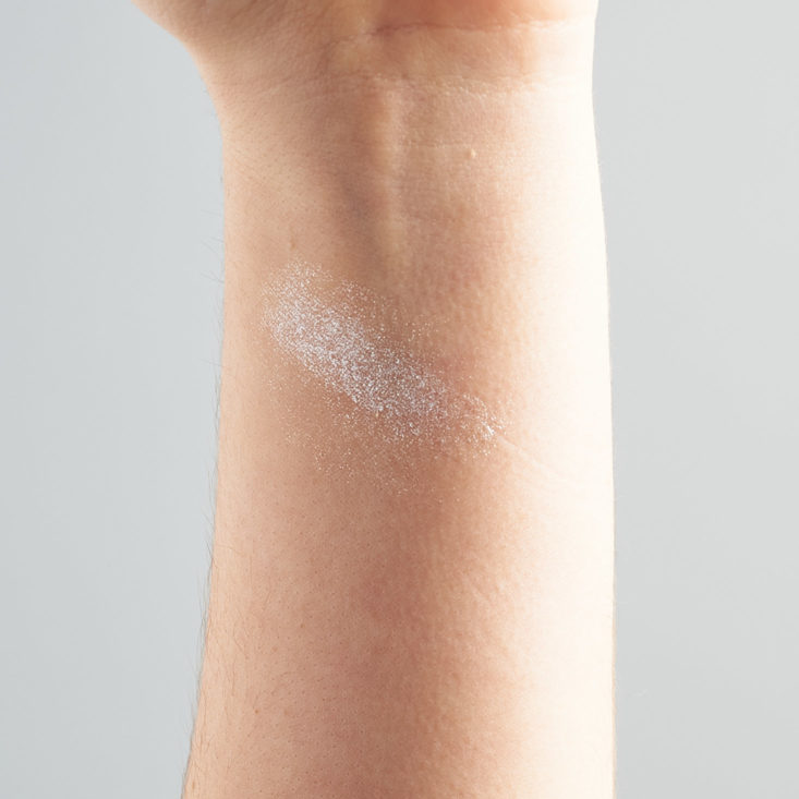 swatch of highlighter